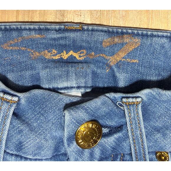 Seven7 Womans Tummyless High Rise Slim Boot Size 4 Stretch 27x31 - Picture 3 of 8